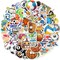 100 Pack Sports Stickers, Sports Football Soccer Baseball Basketball Party Favors, Sports Ball Stickers for Water Bottles Laptop, Birthday Decorations
